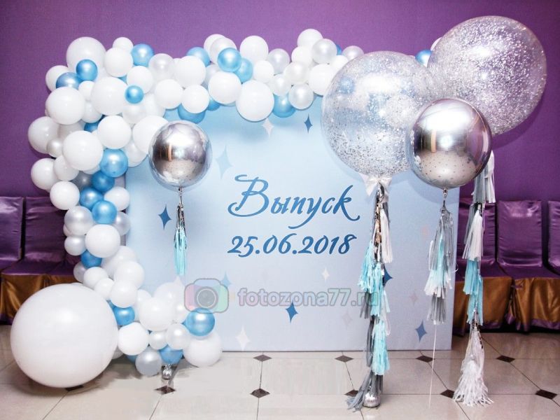 Фотозоны на выпускной
