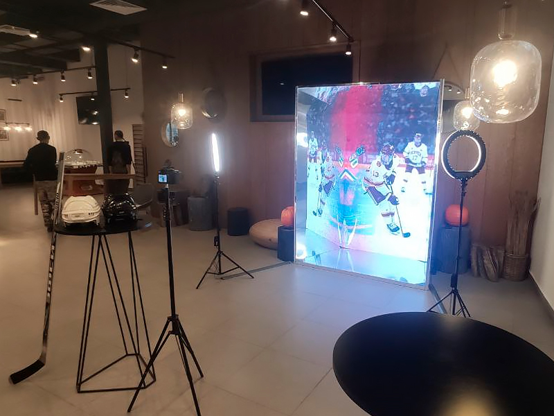 LED Калейдоскоп в АФК "Ангелы Плющенко"